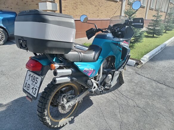 1994 Honda Transalp 400, голубой, 340000 рублей - вид 5