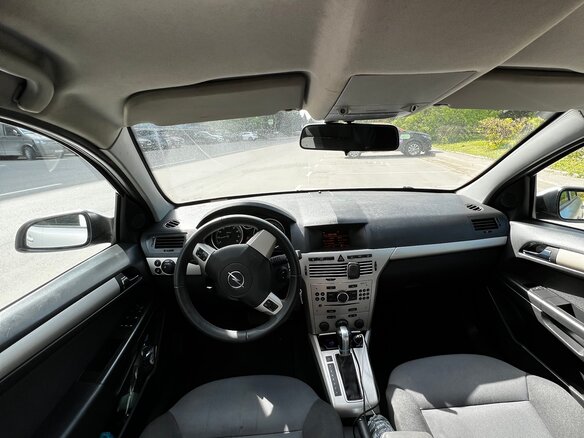 2008 Opel Astra H Рестайлинг, серебристый, 480000 рублей - вид 7