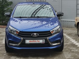 2020 Lada (ВАЗ) Vesta I, синий, 1150000 рублей, вид 3
