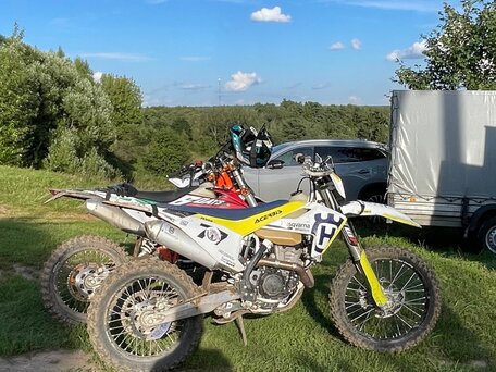 2017 Husqvarna FE 350, белый, 605000 рублей, вид 2