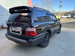 2003 Lexus LX 470 II Рестайлинг, чёрный, 2300000 рублей, вид 3