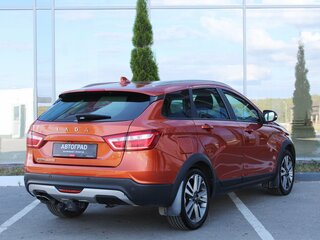 2020 Lada (ВАЗ) Vesta SW Cross I, оранжевый, 1120000 рублей, вид 4