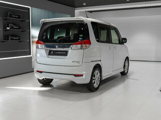 2014 Suzuki Solio II Рестайлинг, белый, 820000 рублей, вид 4