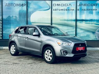 2014 Mitsubishi ASX I Рестайлинг, серый, 944000 рублей, вид 3