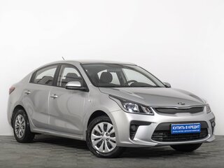 2017 Kia Rio IV, серебристый, 1399000 рублей, вид 1