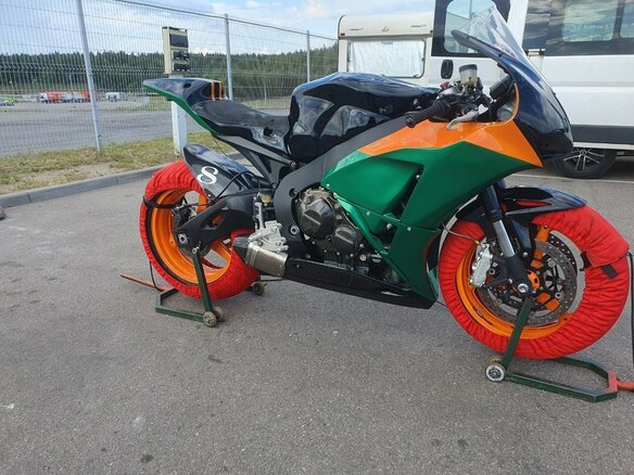 2009 Honda CBR 1000 RR/RA Fireblade, зелёный, 390000 рублей - вид 13