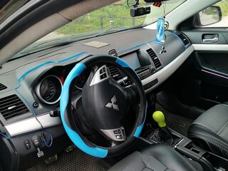 2007 Mitsubishi Lancer X, чёрный, 450000 рублей, вид 5