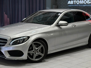2017 Mercedes-Benz C-Класс 180 9G-TRONIC IV (W205), серебристый, 2157000 рублей, вид 2