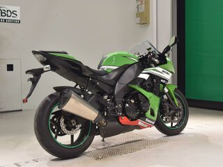 2008 Kawasaki ZX-10R Ninja, зелёный, 769000 рублей, вид 5