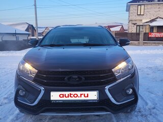 2019 Lada (ВАЗ) Vesta SW Cross I, чёрный, 1150000 рублей, вид 2