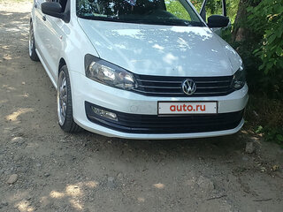 2015 Volkswagen Polo V Рестайлинг, белый, 1200000 рублей, вид 4