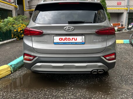 2019 Hyundai Santa Fe IV, серый, 2867623 рублей, вид 5