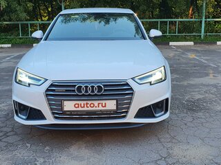 2019 Audi A4 V (B9), белый, 2700000 рублей, вид 3