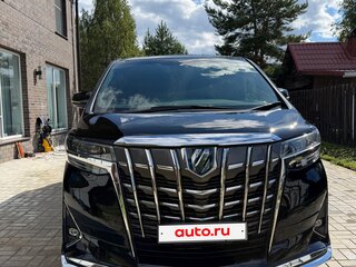 2021 Toyota Alphard III Рестайлинг, чёрный, 5400000 рублей, вид 4