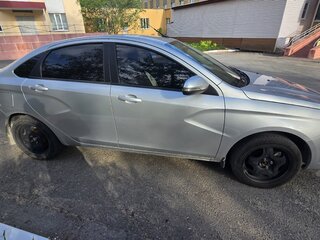 2019 Lada (ВАЗ) Vesta I, серебристый, 870000 рублей, вид 4