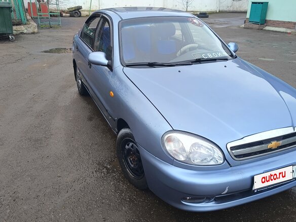 2006 Chevrolet Lanos I, серебристый, 350000 рублей - вид 2