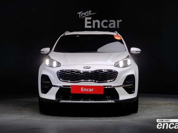 2020 Kia Sportage IV Рестайлинг, белый - вид 1