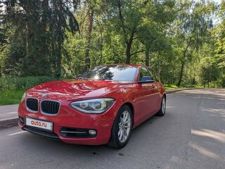 2012 BMW 1 серии 118i II (F20/F21), красный, 1250000 рублей, вид 2