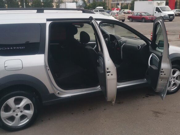 2019 Lada (ВАЗ) Largus Cross I, серебристый, 1200000 рублей - вид 7