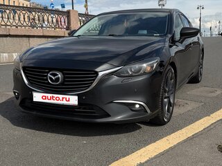 2015 Mazda 6 III (GJ) Рестайлинг, чёрный, 1855000 рублей, вид 4