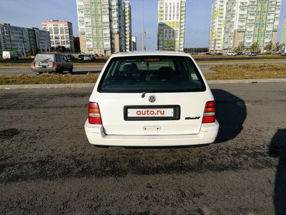 1997 Volkswagen Golf III, белый - вид 4