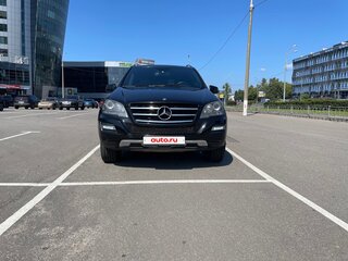 2011 Mercedes-Benz M-Класс 350 II (W164) Рестайлинг, чёрный, 1850000 рублей, вид 2
