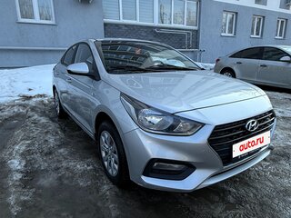 2019 Hyundai Solaris II, серебристый, 1100000 рублей, вид 3