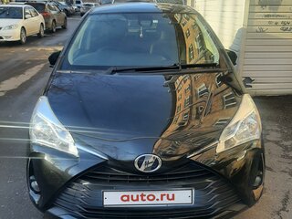 2017 Toyota Vitz III (XP130) Рестайлинг, чёрный, 1049000 рублей, вид 3