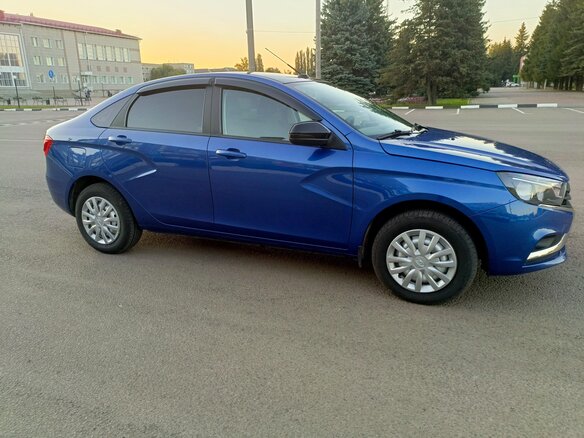 2021 Lada (ВАЗ) Vesta I, синий, 1129999 рублей - вид 21