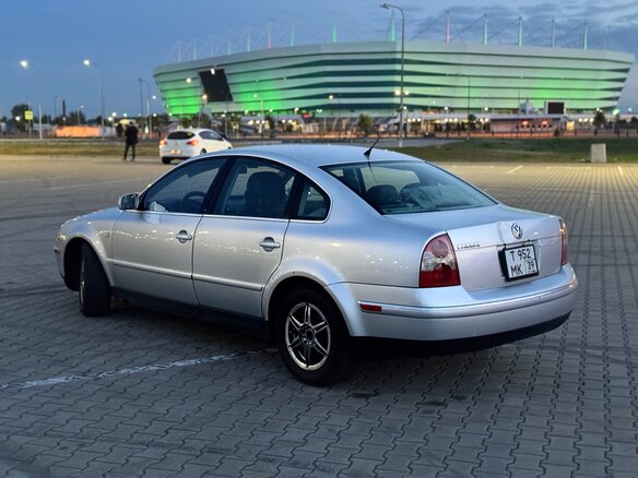 2002 Volkswagen Passat B5 Рестайлинг, серебристый, 440000 рублей - вид 11