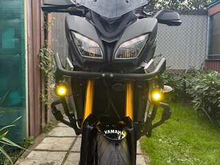2022 Yamaha MT-09 Tracer (FJ-09), синий, 1100000 рублей, вид 3