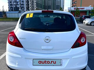 2012 Opel Corsa D Рестайлинг II, белый, 950000 рублей, вид 4
