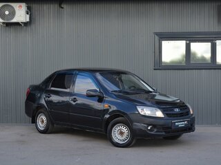 2012 Lada (ВАЗ) Granta I, чёрный, 239888 рублей, вид 3
