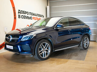 2018 Mercedes-Benz GLE Coupe 350 d I (C292), синий, 3680000 рублей, вид 1