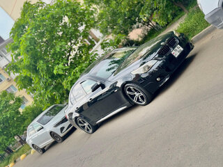 2007 BMW 5 серии 528i V (E60/E61) Рестайлинг, чёрный, 895000 рублей, вид 3