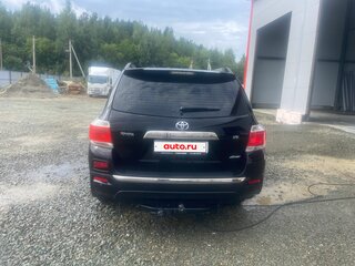 2011 Toyota Highlander II (XU40) Рестайлинг, чёрный, 1850000 рублей, вид 5