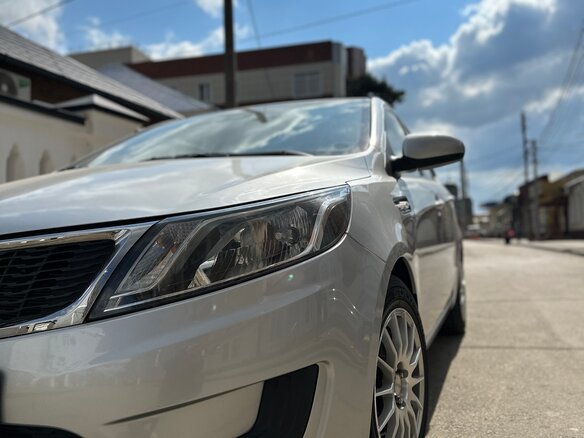 2014 Kia Rio III, серебристый, 1500000 рублей - вид 5