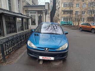 2007 Peugeot 206, синий, 215000 рублей, вид 1