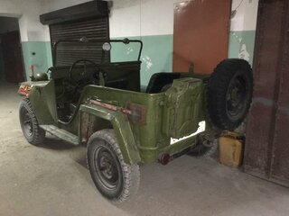 1953 ГАЗ ГАЗ 67, зелёный, 450000 рублей, вид 2