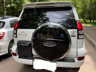 2007 Toyota Land Cruiser Prado 120 Series Рестайлинг, белый, 2150000 рублей, вид 4