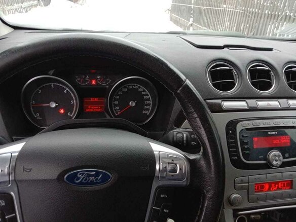 2007 Ford Galaxy II, чёрный - вид 4