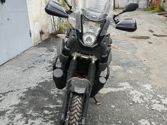 2008 Yamaha XT660Z Tenere, чёрный, 600000 рублей