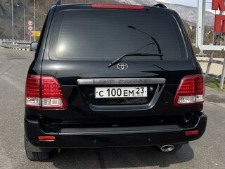 2004 Toyota Land Cruiser 100 Series Рестайлинг 1, чёрный, 2500000 рублей, вид 5