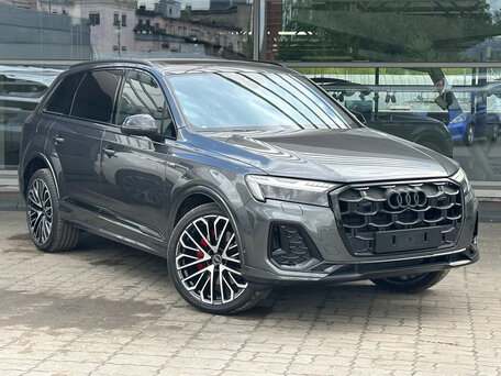 2025 Audi Q7 50 TDI II (4M) Рестайлинг 2, серый, 12370000 рублей, вид 3