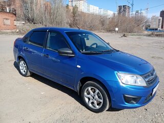 2018 Lada (ВАЗ) Granta I Рестайлинг, синий, 500000 рублей, вид 1