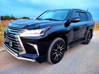 2015 Lexus LX 450d III Рестайлинг 2, чёрный, 6500000 рублей, вид 2