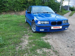 1997 BMW 3 серии Compact 318i III (E36), синий, 500000 рублей, вид 3