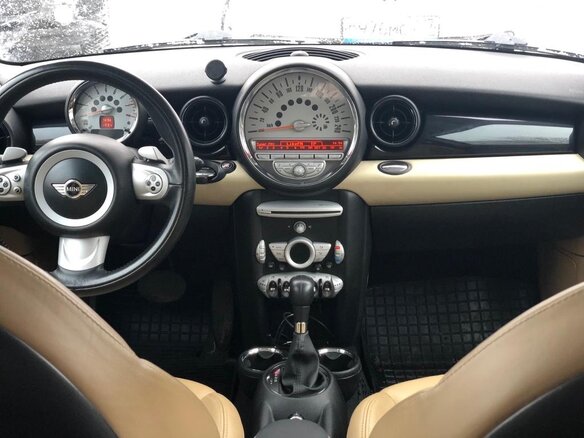 2007 Mini Hatch Cooper II (R56), чёрный - вид 9