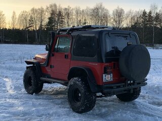 1995 Jeep Wrangler I (YJ), красный, 2600000 рублей, вид 5