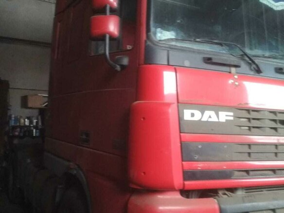 2003 DAF 95XF, красный, 2092000 рублей